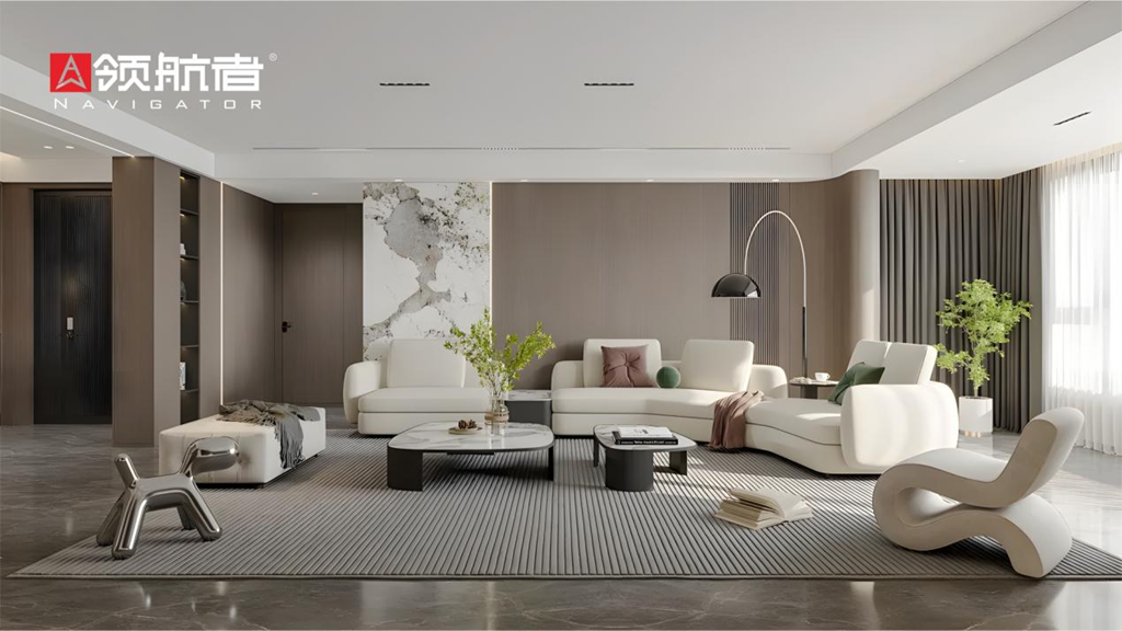 领航者家居：用轻奢肌理，框定每一寸专属质感